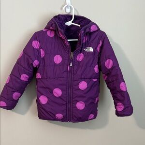 The North Face Purple Jacket with Pink Accents